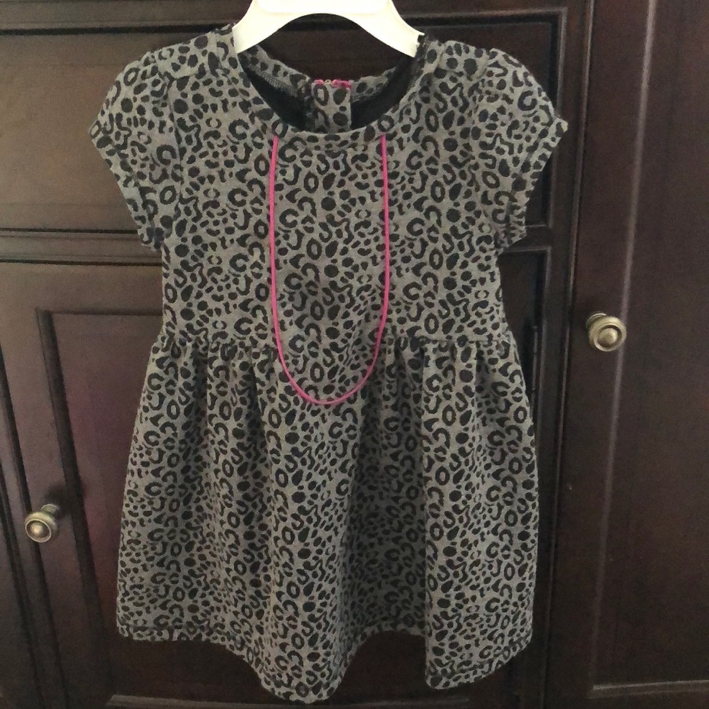 Animal print dress